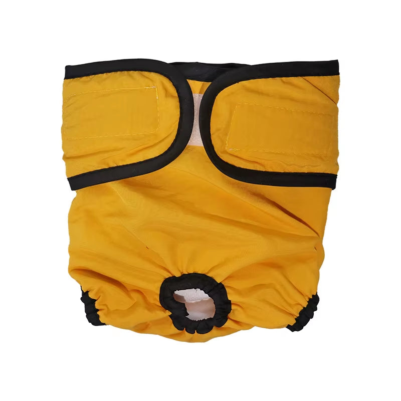 Washable Female Dog Diapers Premium Reusable Diapers for Dogs in Heat Dog Diapers Female for Pet Iwith Adjustable Snaps