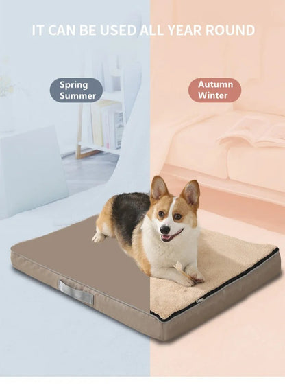 Cama de espuma ortopédica macia para animais de estimação