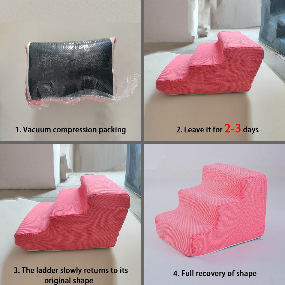 Escada Pet em Espuma de Alta Densidade – 2/3 Degraus