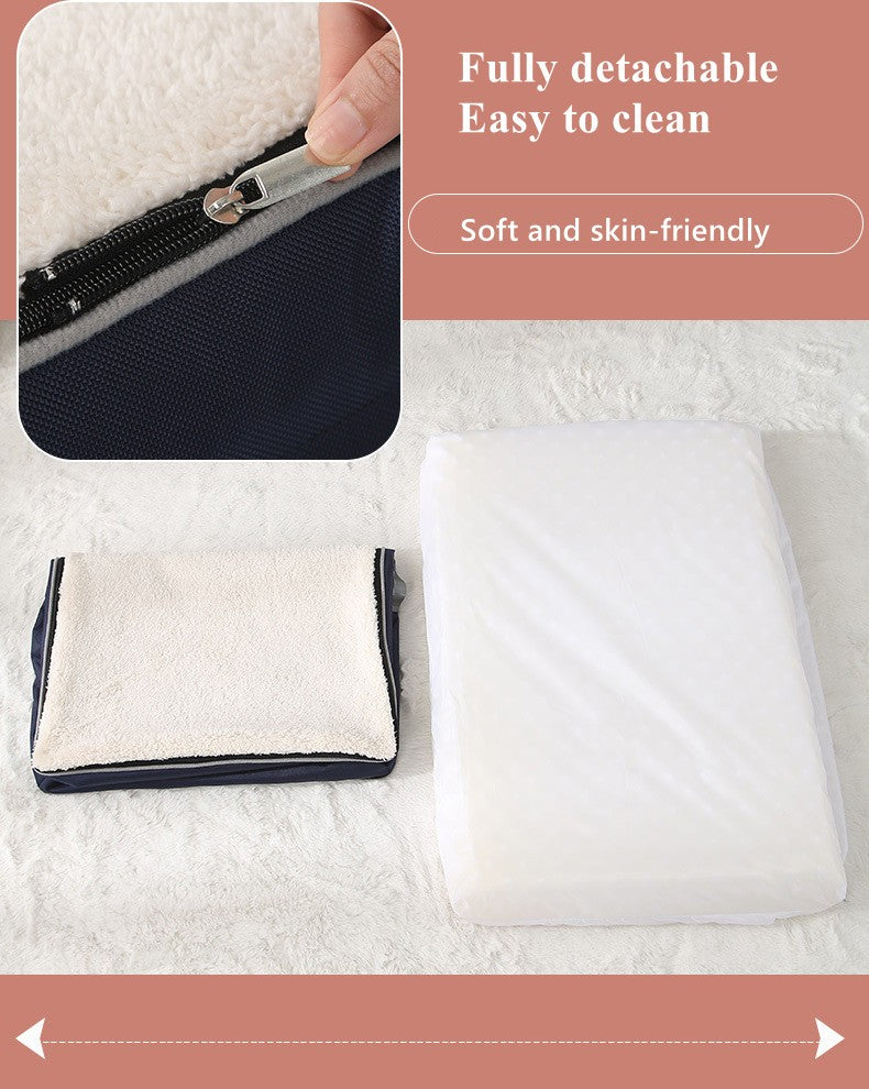 Cama de espuma ortopédica macia para animais de estimação