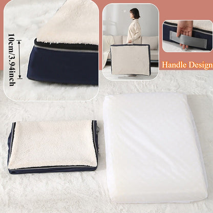 Cama de espuma ortopédica macia para animais de estimação