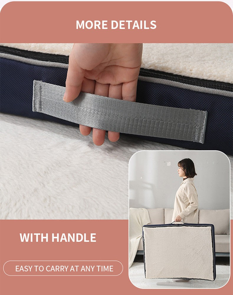 Cama de espuma ortopédica macia para animais de estimação