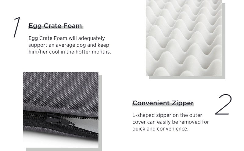 Cama de espuma ortopédica macia para animais de estimação